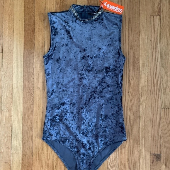 SUPERDRY
Cassidy Crush  Velvet Bodysuit - Picture 8 of 9